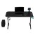 ULTRADESK Biurko dla gracza FRAG - BLACK V3, 140x60 cm, 76 cm, z podkładką pod mysz, uchwyt na słuchawki i napój-3 480 
