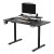 Biurko, elektycznie regulowany, 120X60 cm, 72-117 cm, HIGHLANDER BLACK, czarny, ULTRADESK-1 488 