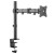 Regulowany uchwyt ULTRADESK SKELETON Single na monitor, 2-9KG, mocowanie na zacisk, 17"-30", 75x75/100x100, czarny-2 496 