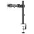 Regulowany uchwyt ULTRADESK SKELETON Single na monitor, 2-9KG, mocowanie na zacisk, 17"-30", 75x75/100x100, czarny-3 496 