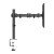 Regulowany uchwyt ULTRADESK SKELETON Single na monitor, 2-9KG, mocowanie na zacisk, 17"-30", 75x75/100x100, czarny-4 496 
