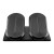 Podstawa podnóżek ergonomiczny, FOOTPODIUM czarny, plastikowy, ULTRADESK-3 499 