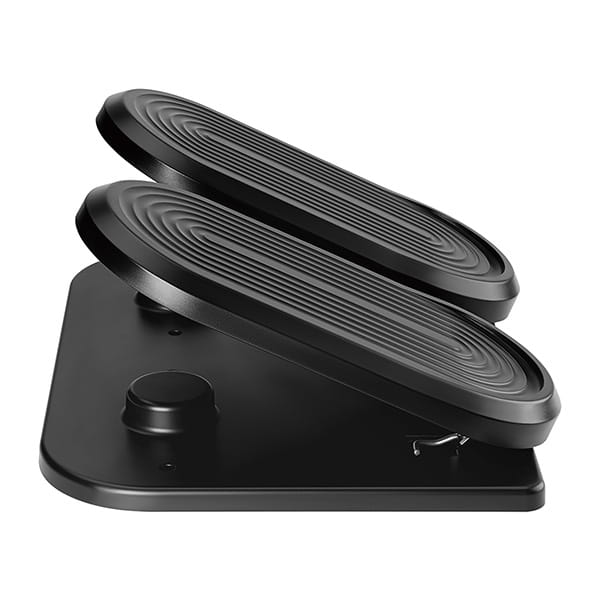 Podstawa podnóżek ergonomiczny, FOOTPODIUM czarny, plastikowy, ULTRADESK-4 499 