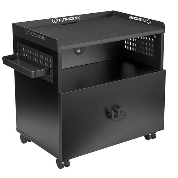 Ultradesk CRATE szafka uniwersalna, czarna-2 500 
