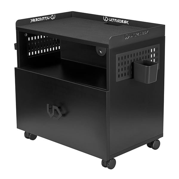 Ultradesk CRATE szafka uniwersalna, czarna-3 500 