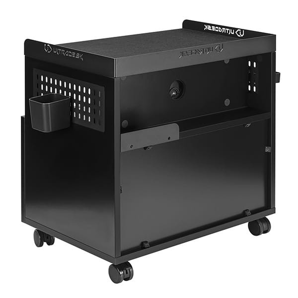 Ultradesk CRATE szafka uniwersalna, czarna-4 500 