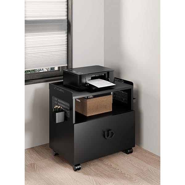 Ultradesk CRATE szafka uniwersalna, czarna-5 500 