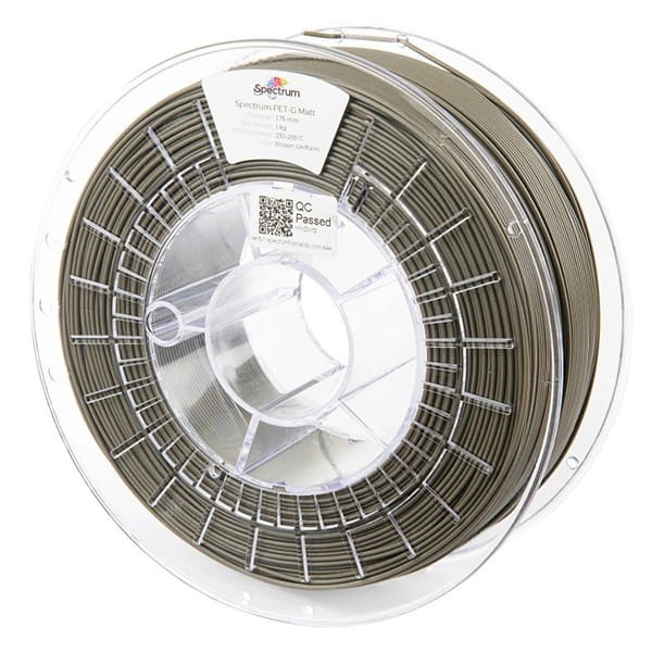 Spectrum Filament PET-G Matt 1000g, brown uniform-1 513 