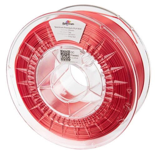 Spectrum Filament PLA Silk 1000g, ruby red-1 534 