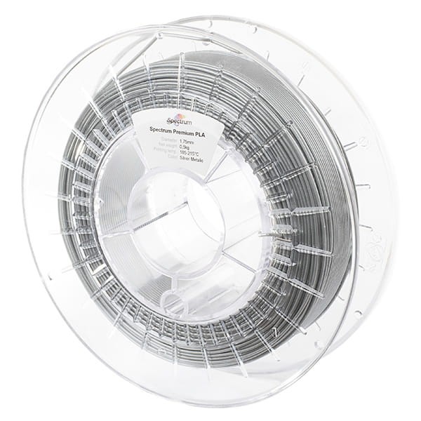Spectrum Filament PLA Glitter 500g, silver metallic-1 536 