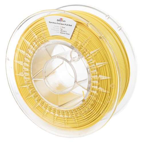 Spectrum Filament PLA Matt 1000g, bahama yellow-1 539 