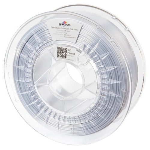Spectrum Filament PLA Silk 1000g, aluminium silver-1 565 