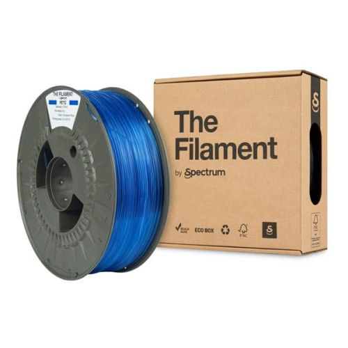 Spectrum The Filament Filament PETG 1000g, transparent blue-1 575 