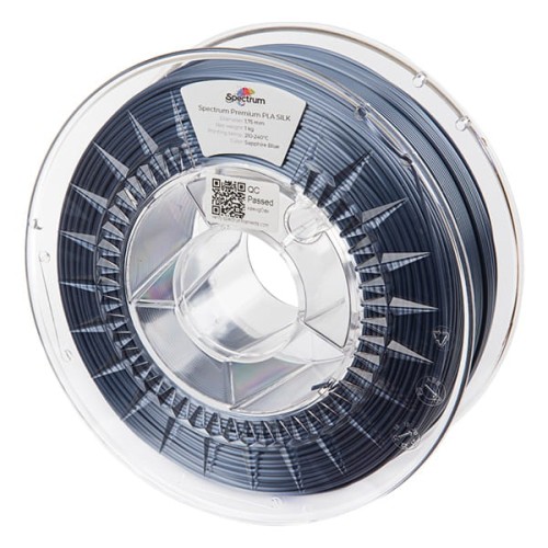 Spectrum Filament PLA Silk 1000g, sapphire blue-1 655 