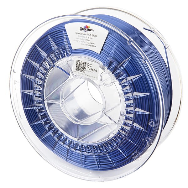 Spectrum Filament PLA Silk 1000g, indigo blue-1 692 