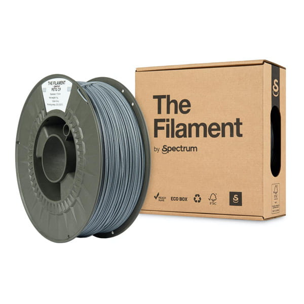 Spectrum The Filament Filament PETG CF 1000g, grey-3 702 
