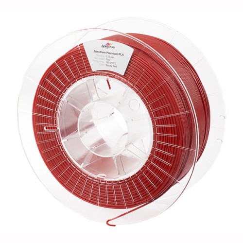 Spectrum Filament Premium PLA 1000g, bloody red-1 717 
