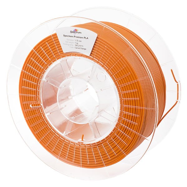 Spectrum Filament Premium PLA 1000g, carrot orange-1 752 