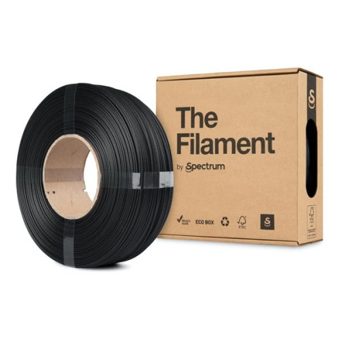 Spectrum The Filament Filament ReFill PETG CF 1000g, black-1 782 