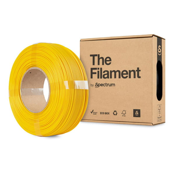Spectrum The Filament Filament ReFill PETG 1000g, sorbet yellow-1 827 