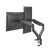 Regulowany uchwyt ULTRADESK BRANCH Double na 2 monitory, 20KG, mocowanie na zacisk, 17"-32", 75x75/100x100, czarny-4 942 