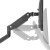 Regulowany uchwyt ULTRADESK BRANCH Double na 2 monitory, 20KG, mocowanie na zacisk, 17"-32", 75x75/100x100, czarny-5 942 