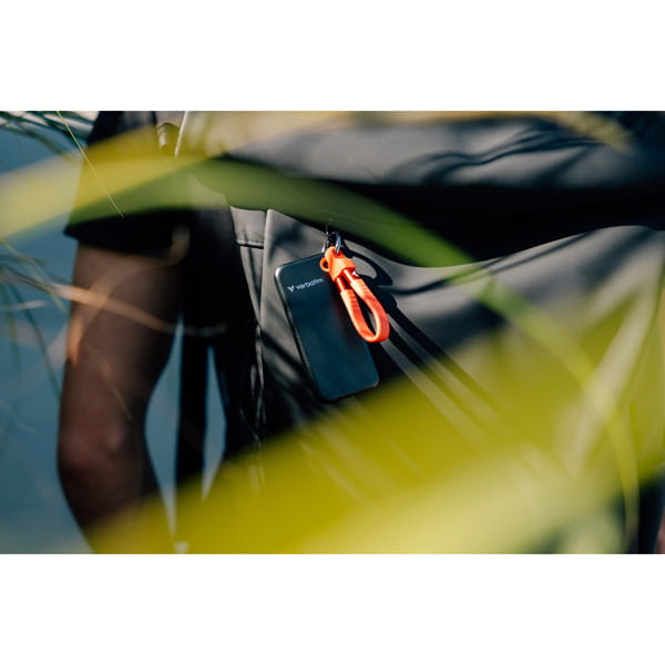 SSD Zewnętrzny Verbatim Pocket SSD, 32193, 1000GB, Nero Backup, czarno-pomarańczowy, w zestawie kabel  USB C i etui, USB-C-5 958 