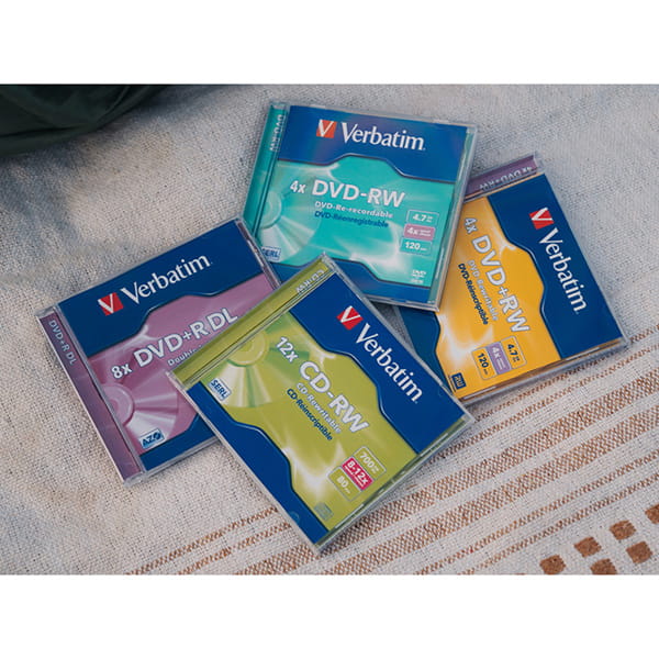 Verbatim CD-RW, 43148, SERL Scratch Resistant, 10-pack, 700MB, 12x, 80min., 12cm, bez możliwości nadruku, jewel box, do archiwizac-5 1000 