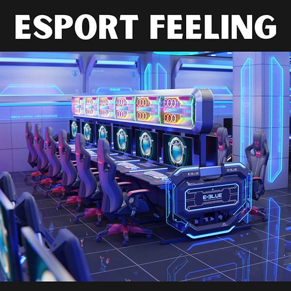 Dla gracza fotel E-blue COBRA, czerwona, Bluetooth-7 1108 