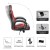 Fotel Red Fighter C6, czarno-czerwona-8 1120 