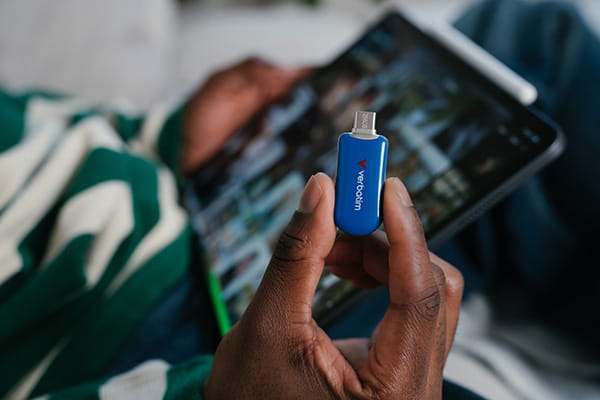 Verbatim USB flash disk, USB C, 512GB, Plectra, niebieski, 30235, USB C-3 1149 