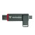 Verbatim USB flash disk, USB C a USB 3.2 Gen 1, 1000GB, Dual QuickStick, szary, 32043, USB C, z oczkiem na brelok-2 1153 
