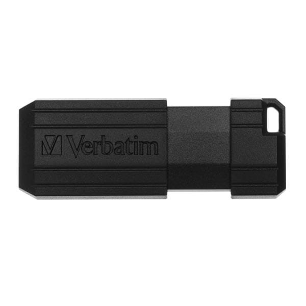Verbatim USB flash disk, USB 2.0, 8GB, PinStripe, Store N Go, czarny, 49062, USB A, z wysuwanym złączem-3 1155 