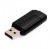 Verbatim USB flash disk, USB 2.0, 64GB, PinStripe, Store N Go, czarny, 49065, USB A, z wysuwanym złączem-2 1158 