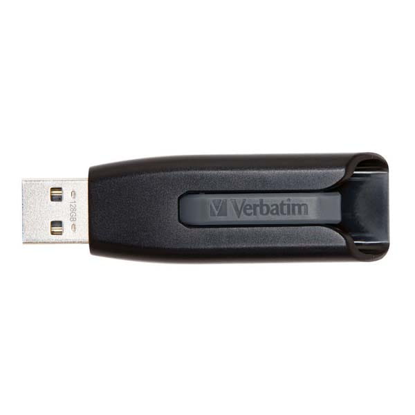 Verbatim USB flash disk, USB 3.0, 128GB, V3, Store N Go, czarny, 49189, USB A, z wysuwanym złączem-2 1164 