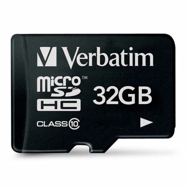 Verbatim Karta  pamięci Micro Secure Digital Card Premium, 32GB, micro SDHC, 44013, UHS-I U1 (Class 10)-2 1179 
