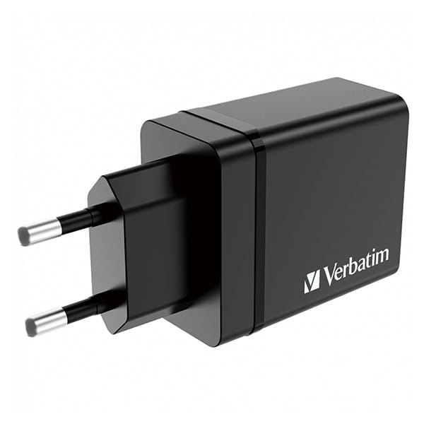 Verbatim Zasilacz / sieciowy adapter 30W, 4-portowy, 1x USB-C, 3x USB-A-3 1198 