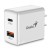 Genius Zasilacz / sieciowy adapter 20W, 2-portowy, USB-C, USB-A, PD-20AC-1 1202 