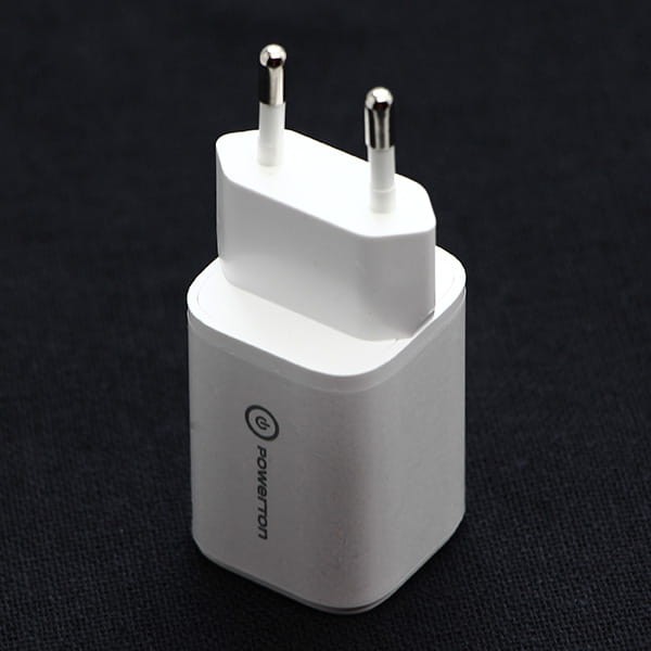 Powerton Zasilacz / sieciowy adapter 33W, 2-portowy, USB-C, USB-A, 33W GaN Charger-5 1204 