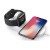 ładowarka bezprzewodowa 2 w 1, do telefonów i Apple Watch, biała, 5V, 10W, Qi-1 1209 