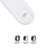 ładowarka bezprzewodowa 2 w 1, do telefonów i Apple Watch, biała, 5V, 10W, Qi-9 1209 