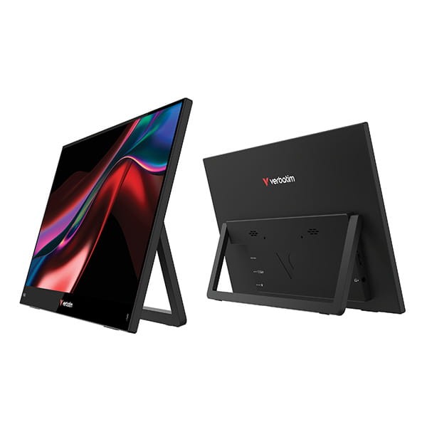 Verbatim monitor przenośny, Touch Monitor LIGHT, 14", Full HD (1920x1080), 60Hz, czarny-1 1213 