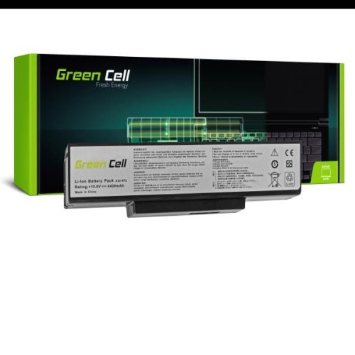 Green Cell bateria A32-K72 A32-N71 do Asus K72 K72J K72F K73SV N71 N71J N73SV X73S-1 1234 