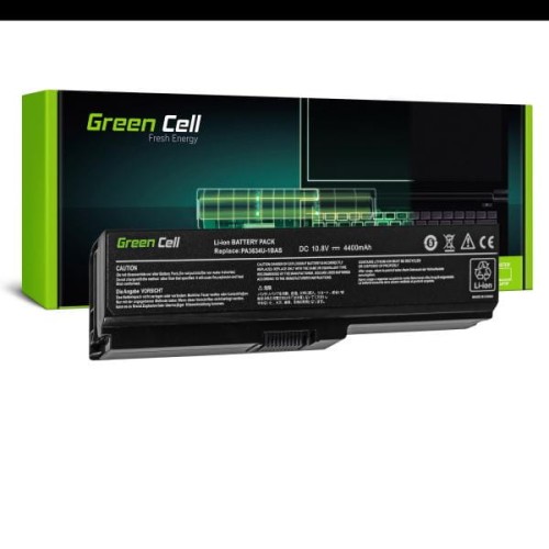 Green Cell bateria PA3817U-1BRS do Toshiba Satellite C650 C650D C655 C660 C660D C670 C670D L750 L750D L755-1 1238 