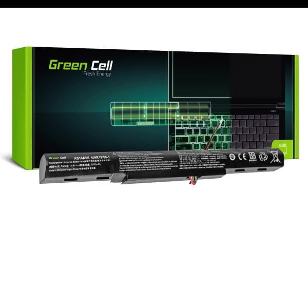 Green Cell bateria AS16A5K do Acer Aspire E15 E5-553 E5-553G E5-575 E5-575G F15 F5-573 F5-573G-1 1273 