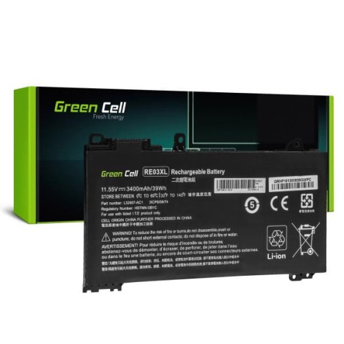 Green Cell bateria RE03XL do HP ProBook 430 G6 G7 440 G6 G7 445 G6 G7 450 G6 G7 455 G6 G7 445R G6 455R G6-1 1290 