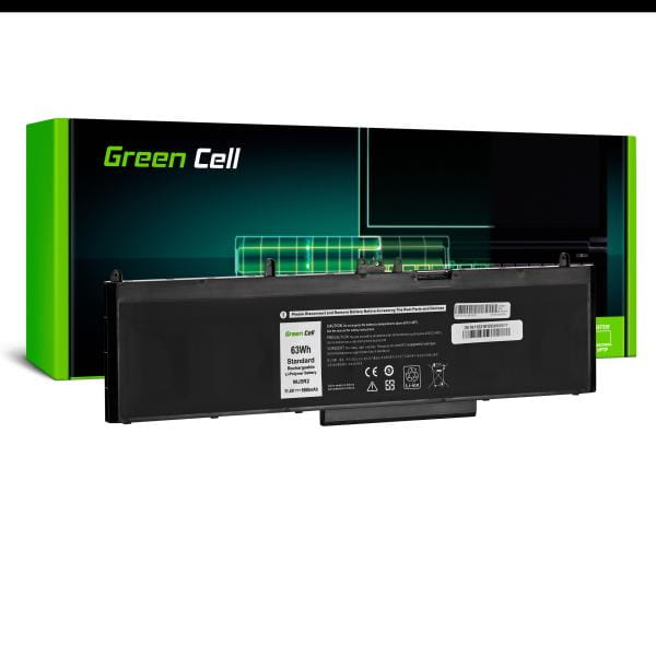 Green Cell bateria WJ5R2 04F5YV do Dell Latitude E5570 Precision 3510-1 1297 