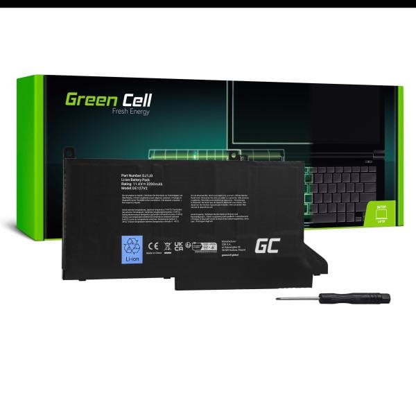 Green Cell bateria DJ1J0 do Dell Latitude 7280 7290 7380 7390 7480 7490-1 1302 