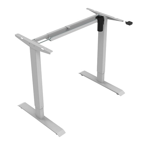 Stelaż / podstawa biurka z elektryczną regulacją wysokości 70 kg nośność, szary-1 1309 