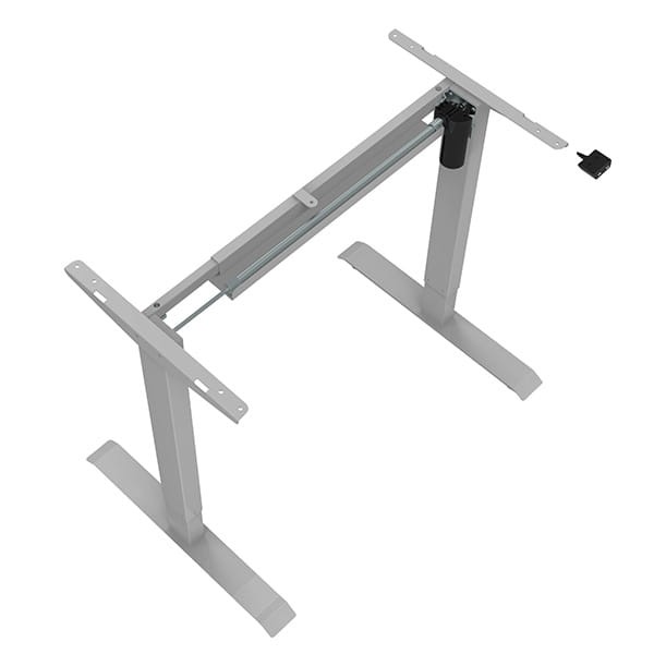 Stelaż / podstawa biurka z elektryczną regulacją wysokości 70 kg nośność, szary-5 1309 